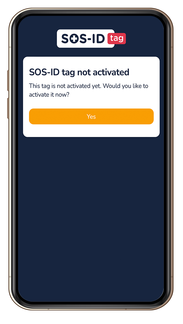 SOS ID Telefoon vrijstaand stap1 nw2