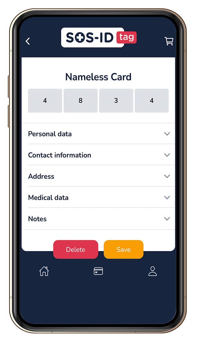 SOS ID Telefoon vrijstaand stap4 nw2